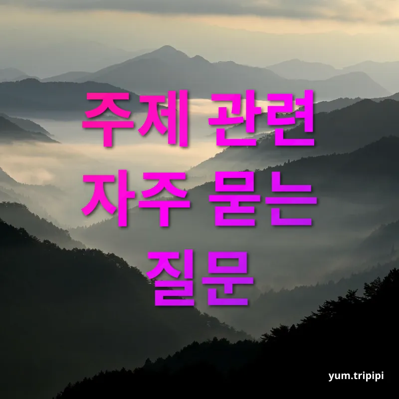 여행 유튜브 - 주제 관련 자주 묻는 질문 여행 유튜브 주제 관련 자주 묻는 질문 관련 이미지
